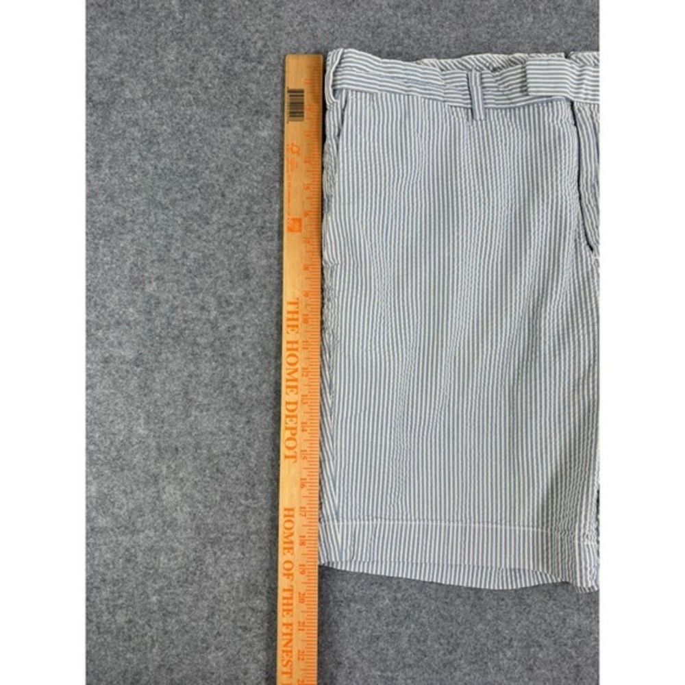 Polo Ralph Lauren Suffield Fit Seersucker‎ Striped Chino Shorts Mens Sz 38 - Picture 7 of 9